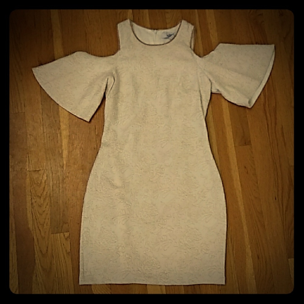 Shoulder cut out dress. Brand new.